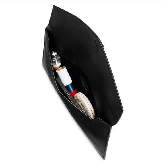 BRAND NEW!!! YSL Saint Laurent Uptown YSL Monogram in Grained Pourde Bla… - Picture 8 of 17